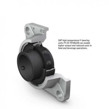 FY 1.11/16 TF/VA201 high temperature Flanged Y-bearing units with a cast housing